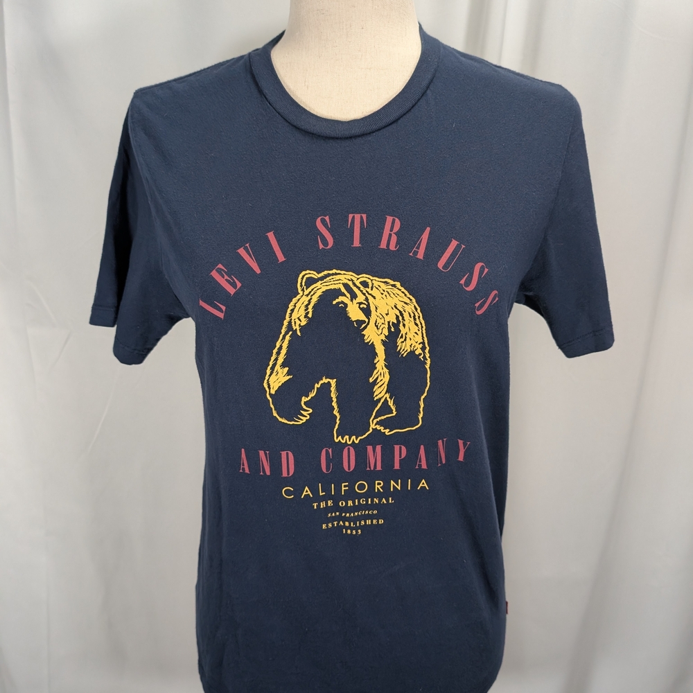 Levi's Blue Short Sleeve Graphic Tee